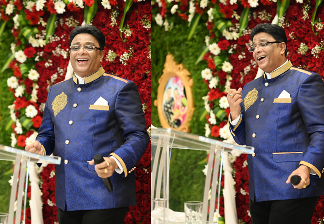 Bro Andrew Richard celebrates his 60th Birthday with grandneur amidst a large number of devotees here on Sunday, 16th, 2023, at Grace Ministry Prayer Centre Budigere in Bangalore with a myriad of wishes.